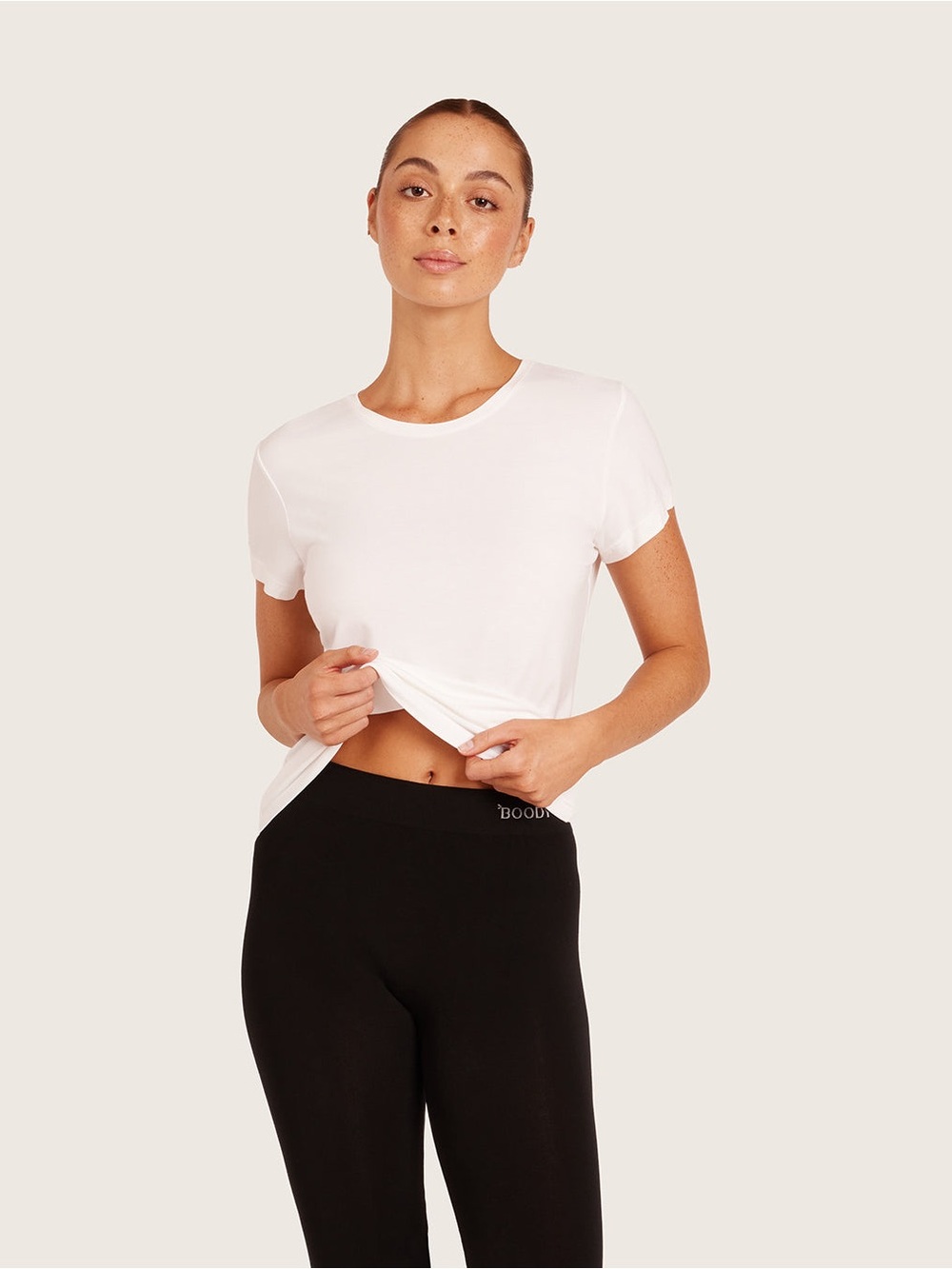 NWT | Boody | Base Layer 3/4 Leggings | Black | M - Picture 2 of 4